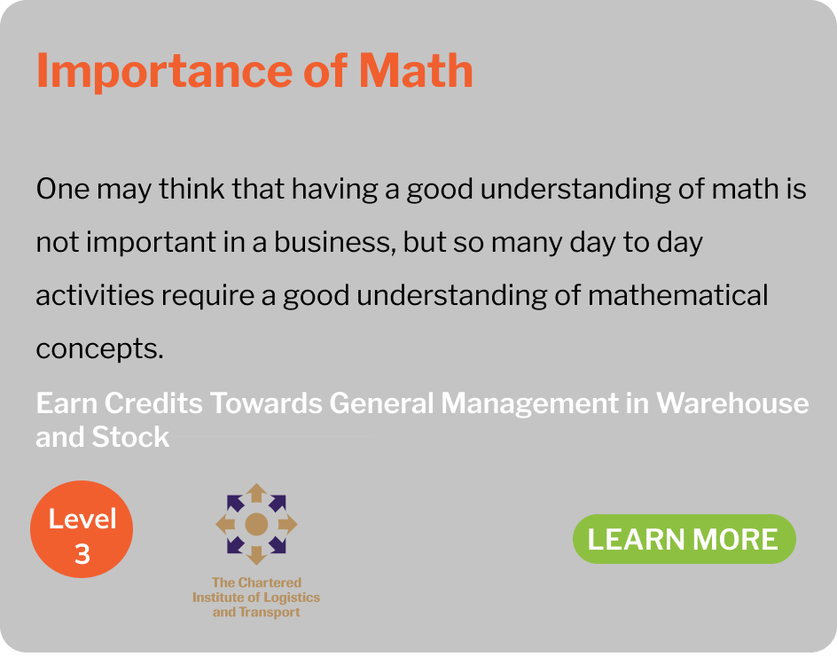 Importance of Math
