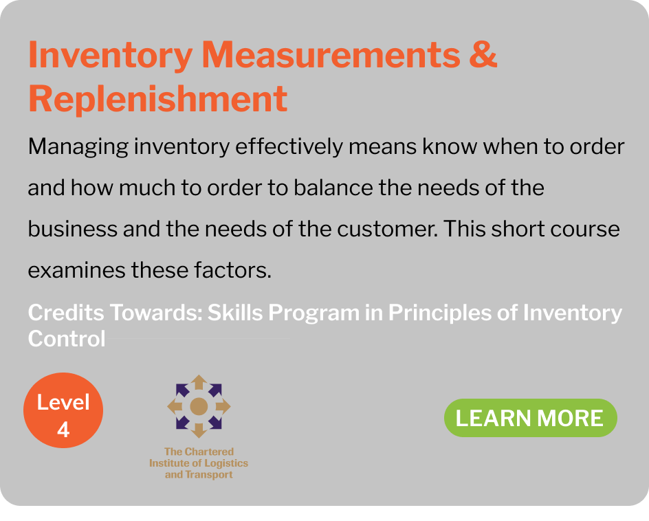 Inventory & Replenishment Practices