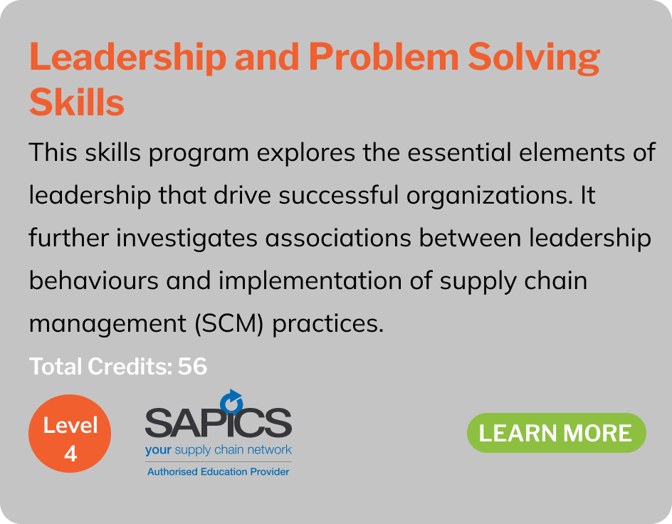 Leadership and Problem Solving Skills
