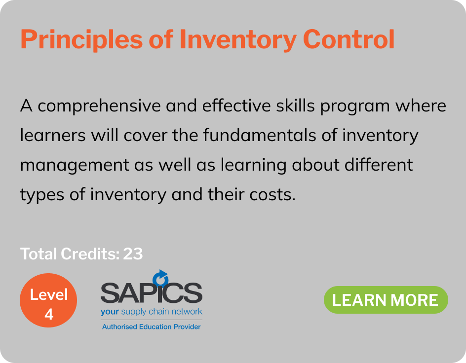 Principles of Inventory Control